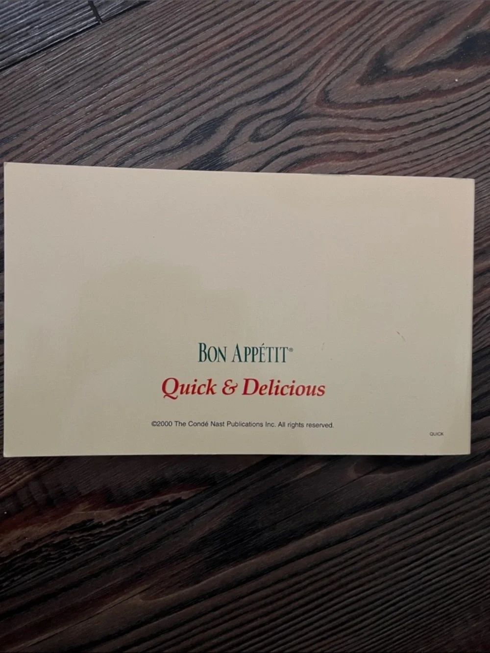 Bon Appetit Mini Recipe Books Best Pastas 1&2 and Quick & Delicious